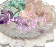 Intuitive Crystals of Light Company Logo by Crystal Connor in  