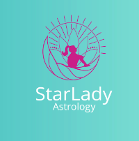 Starlady Astrology & Tarot Company Logo by Tahia Lameer in Pasadena CA