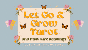 Let Go & Grow Tarot and Past-Life Readings Company Logo by Zoë Lane in San Francisco Bay Area CA